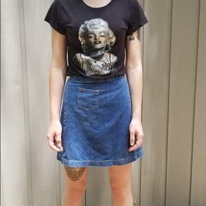 Marilyn Monroe tattooed T-shirt